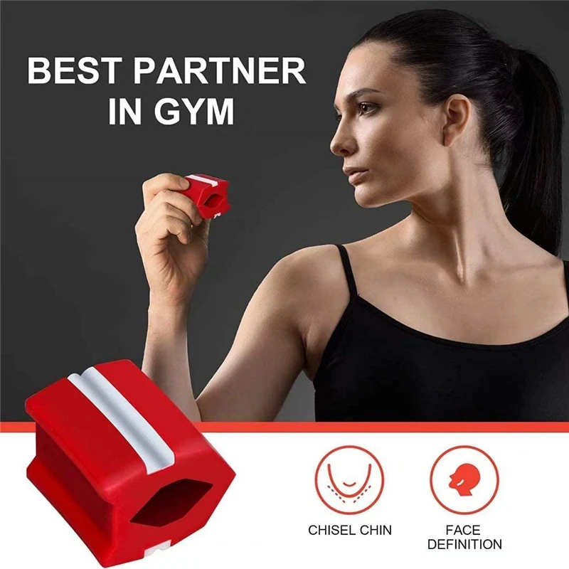 Jaw Exerciser Chin Line Exerciser Jawline Trainer Cheekbone Double Chin Reducer Neck Jaw Exerciser Dewlap Slim Face Training Balls Portable Fitness Equipment