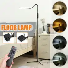 Indoor Adjustable Height Floor Lamps For LED Light Clamp Dimmable Reading Desktop Lamp Tripod Study Room with Remote Controller