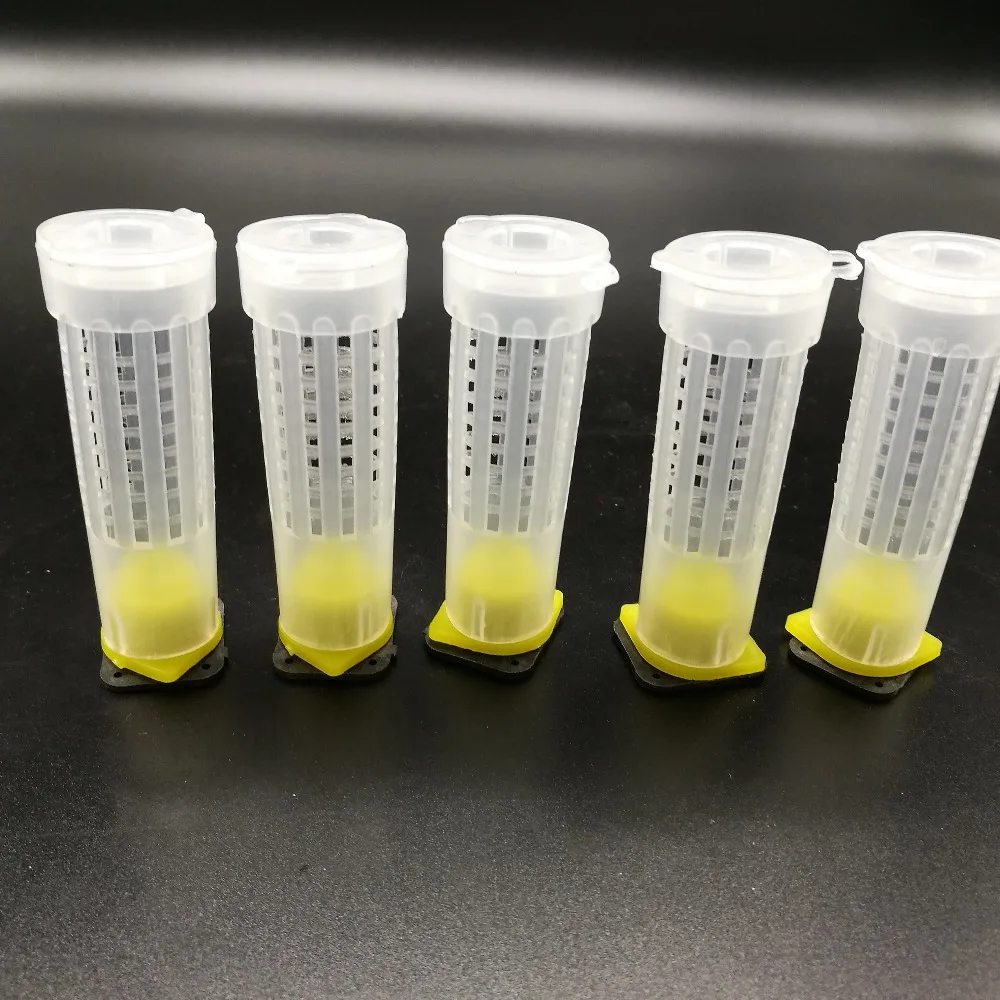 100 Наборы пчеловодства, королевская клетка 7,6 см 2,6 см диаметр, новое оборудование для пчеловодства, инструменты для насекомых,, кормушка для пчел