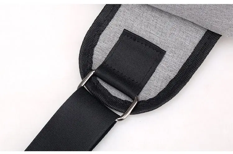 Мужская зарядка через USB многофункциональная сумка мужская сумка через плечо Оксфорд ткань нагрудные сумки через плечо повседневные сумки-мессенджеры M323
