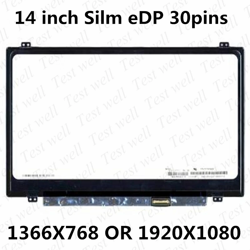 

For Winbook 120S-14IAP Lenovo ideapad 81A5 HD 1366*768 OR FHD 1920*1080 eDP 30pins LCD Matrix 14.0 Notebook Glossy Matte Display