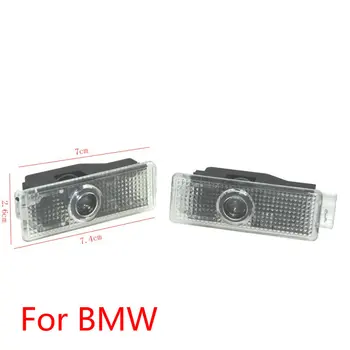 

2X LED Car Door Welcome Light Ghost shadow Projector Logo For BMW 5 7 Series G30 G31 G38 G11 G12 E65 E66 F01 F02 F03 F04 F10 F20
