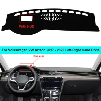 

For Volkswagen VW Arteon 2017 2018 2019 2020 Sunshade Cushion LHD RHDCar Inner Dashboard Cover Dash Mat Carpet Cushion Cape