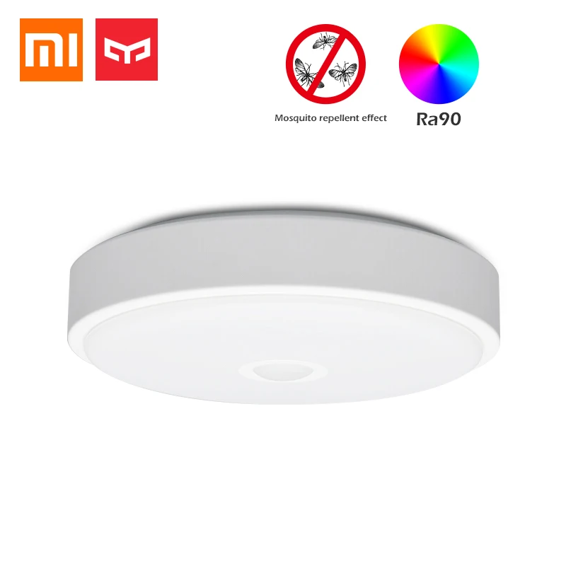 [Режим с двойным датчиком] Xiaomi Youpin Yee светильник, Мини светодиодный потолочный светильник, датчик движения тела/Дневной светильник, Умный домашний ночник, антимоскитный