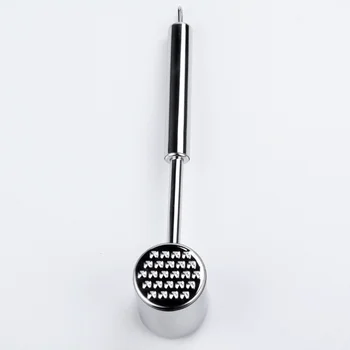 

10 Inch Stainless Steel Meat Tenderiser Hammer Professional Steak Hammer for Tenderizing Steak Beef Chicken