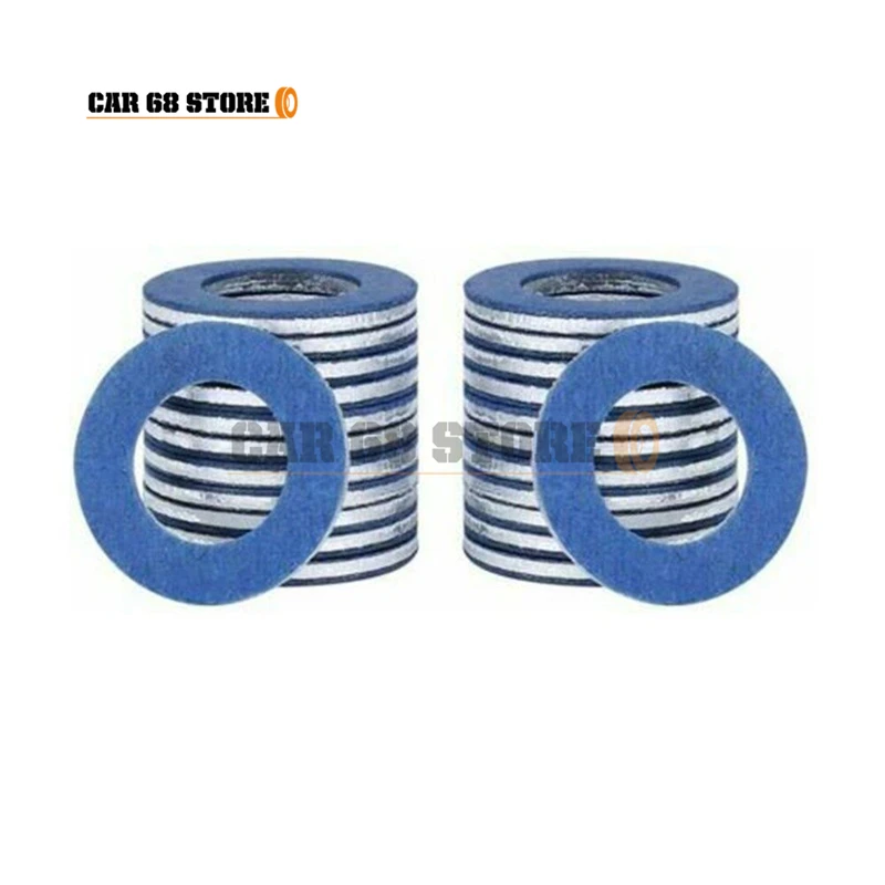 10Pcs/Set Car Oil Drain Sump Plug Washers Gasket Hole Aluminum Cotton Auto Part For Toyota 90430-12031 12mm