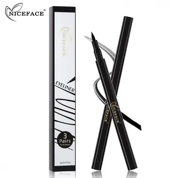 

Self-adhesive Eyeliner Waterproof Not-blooming Natural Long Lasting Eyeliner Pen Hard Head Quick Dry Sweatproof Eyeliner Gel Pen