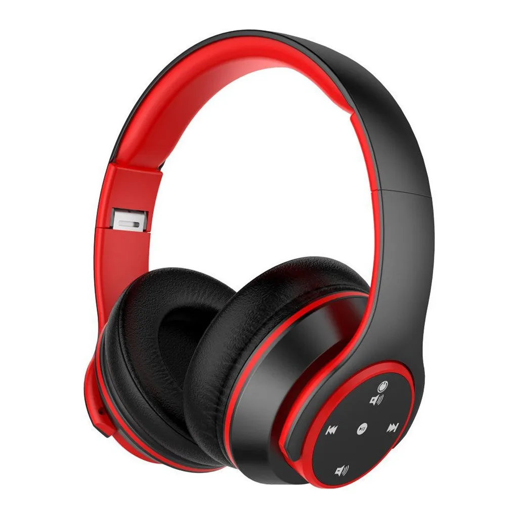 Отпечаток пальца сенсорные Bluetooth наушники Беспроводные Hi-Fi объемный стерео микрофон Складная гарнитура поддержка наушников TF карта Auriculares#3