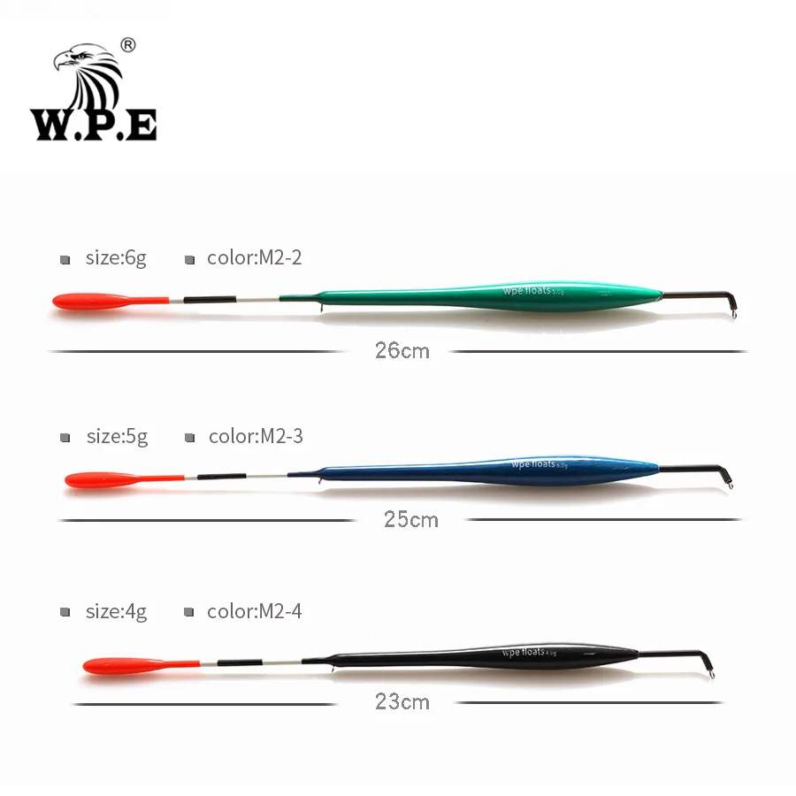 

W.P.E 5pcs/lot Fishing Float Size 4g/5g/6g Barguzinsky Fir Floats Carp Fishing Bobber Vertical Buoy Length 23-26cm Fish Tackle