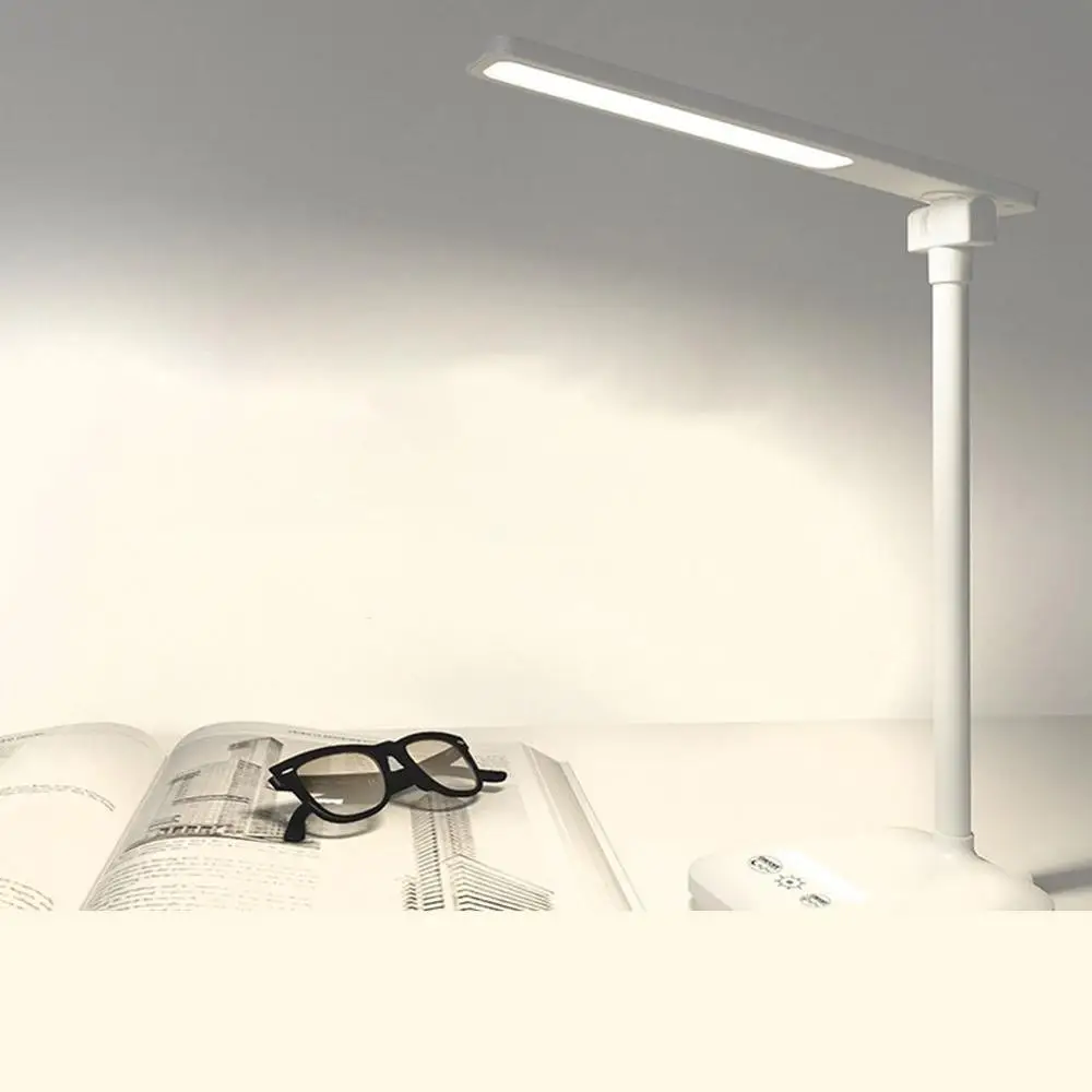 

Eye Protection Led Desk Lamp Business Office Light Touch Switch Foldable Rotatable Light 3 Dimable Levels USB Charge Table Light