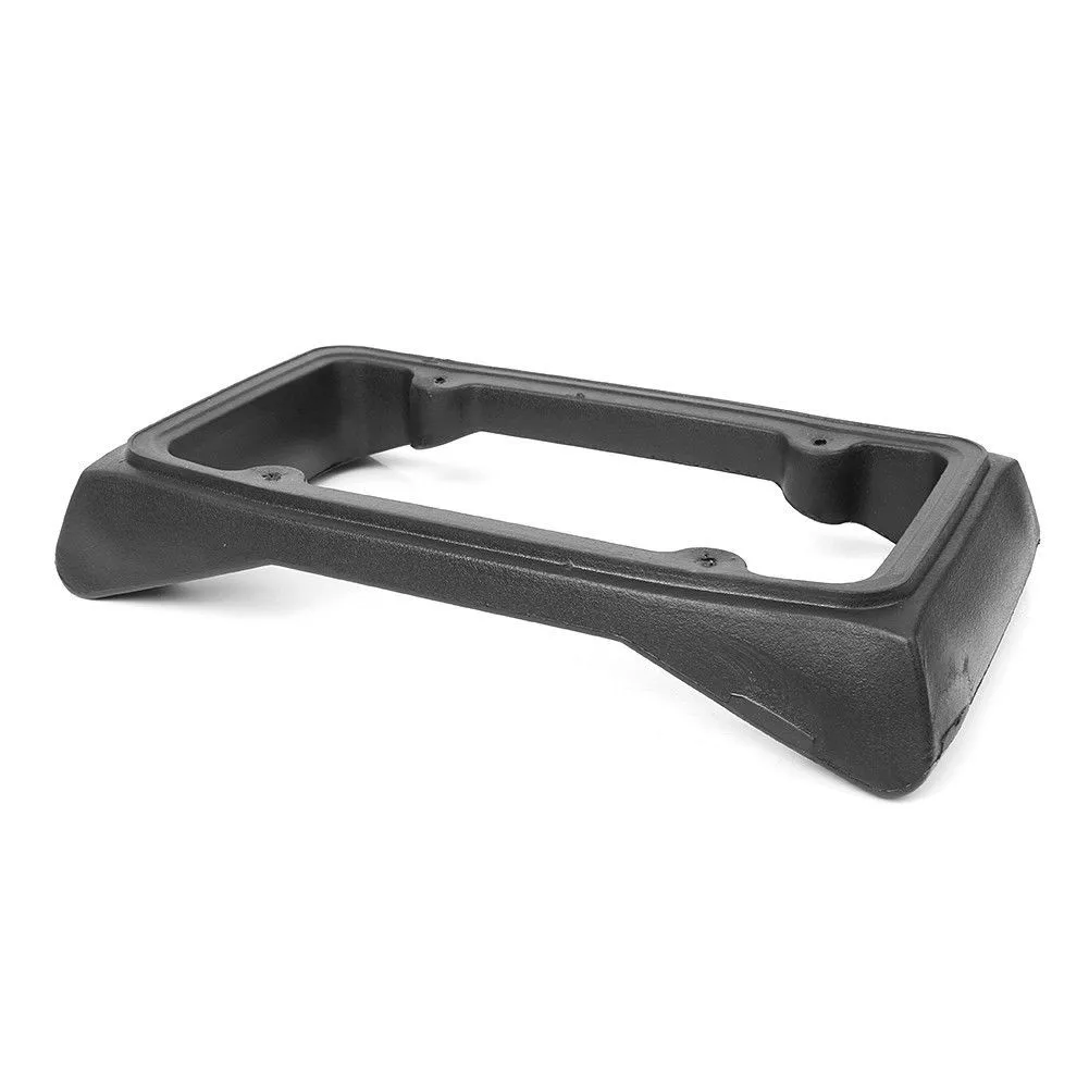 Авто черный Передний бампер Защита Eva номерной знак рамка бирка крышка протектор вставки винты входят в комплект# T15