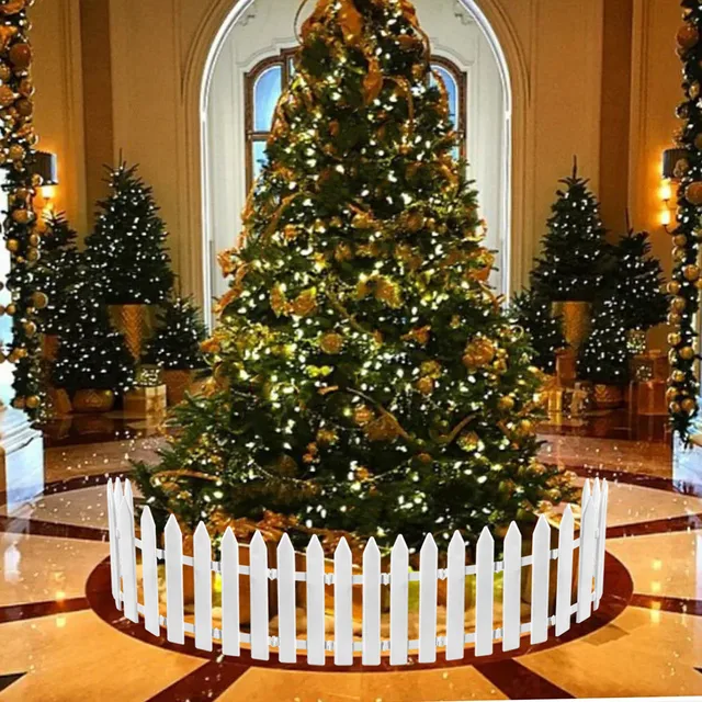 Mini Kis Kerítés Akadály Fa Kézműves Diy Kerti Készlet Növény Virág Cserepes Táj Dekoráció Tartozékok Miniatűr #T2P - Image 2