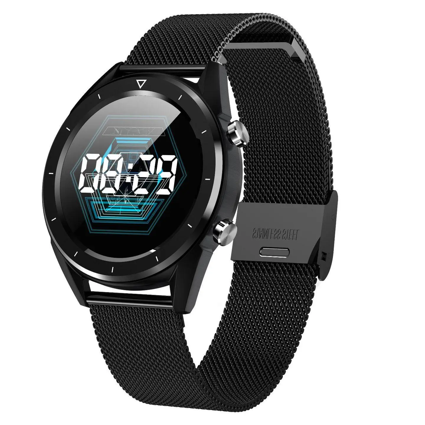 Умные часы Dt28 с Bluetooth измерителем сердечного ритма шагом ЭКГ мультирежимом