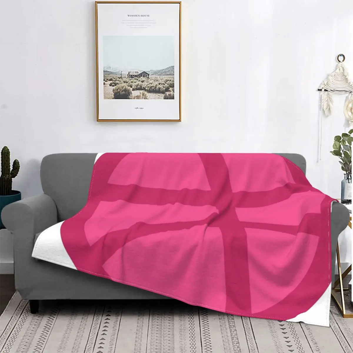 Dribbble Blanket Bedspread Bed Plaid 