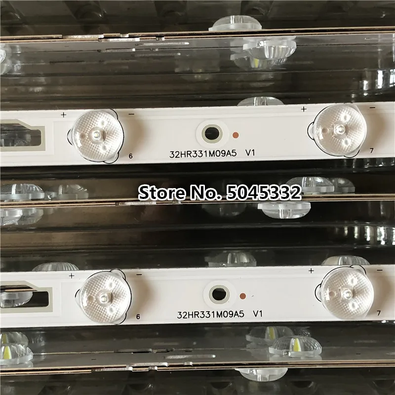 Сменный комплект 1 комплект = 2 шт. D32TS7202 Led backilght 32HR331M09A5 V1 Светодиодная лента 1 шт. = 580 мм 9Led лампы
