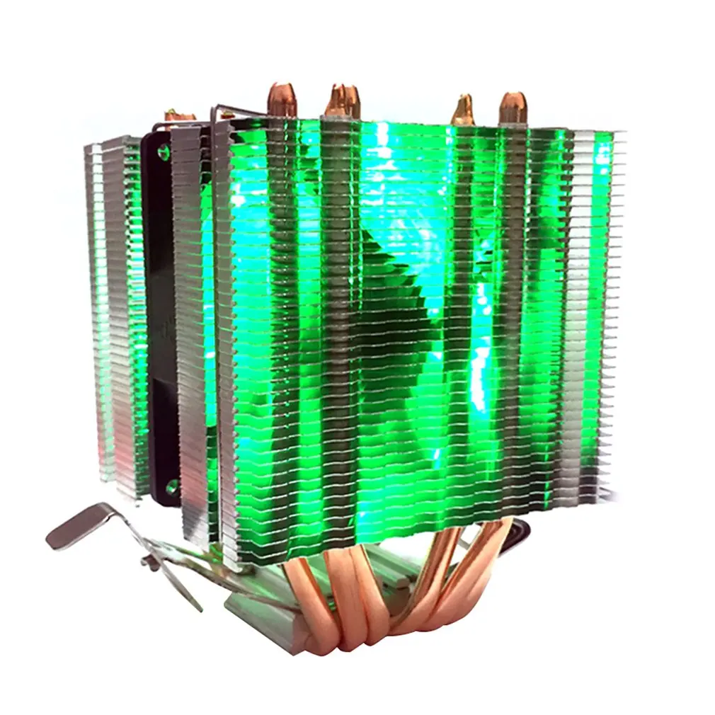Avc Чистая медь 6 тепловая труба ЦП теплоотвод Amd 1155 1156 настольный компьютер ЦП вентилятор ЦП кулер теплоотвод