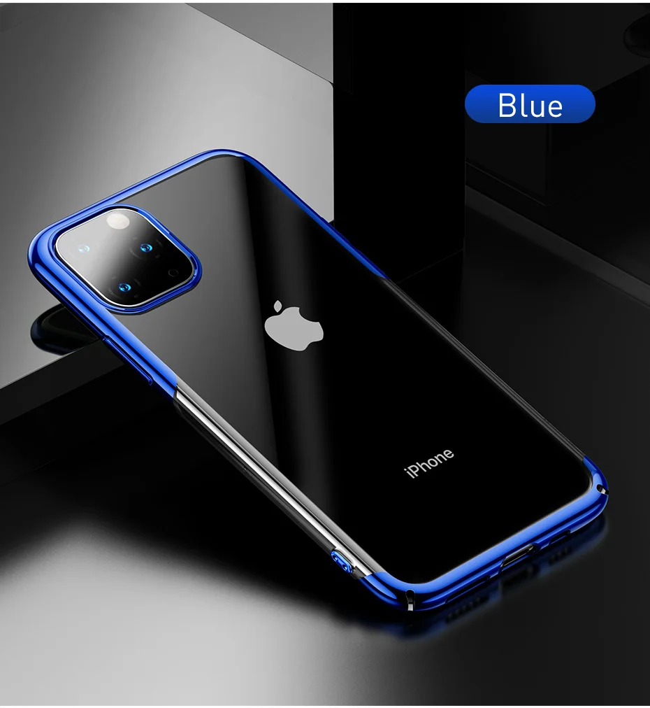 Baseus Роскошный чехол для телефона с покрытием для iPhone 11 Pro Max 11Pro Чехол Жесткий PC задняя крышка для iPhone11 защитный чехол Coque Fundas