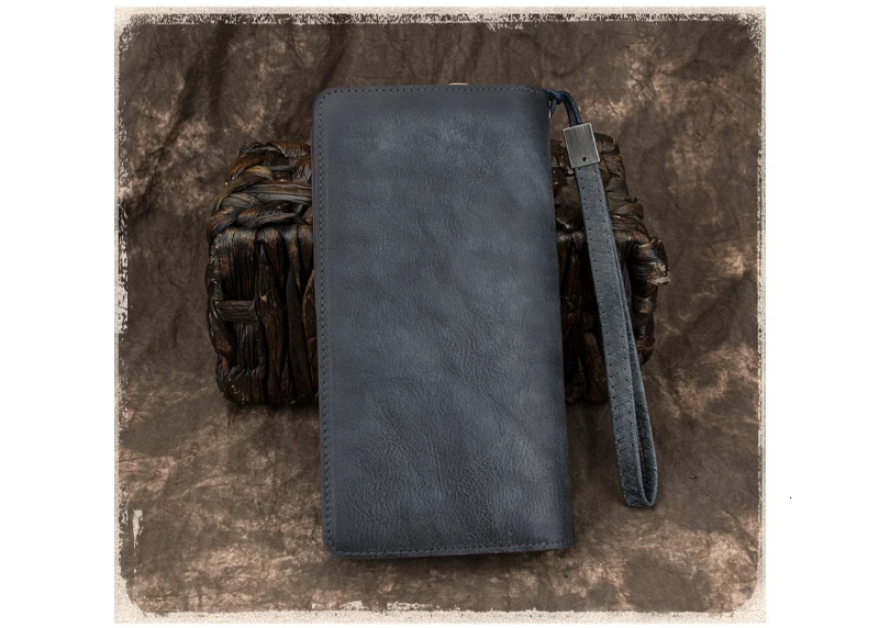 New Genuine Leather Lady Wallets Women Long Wallets Purses Clutch Bags Ladies Wallet With Cell Phone Pocket Card Holder