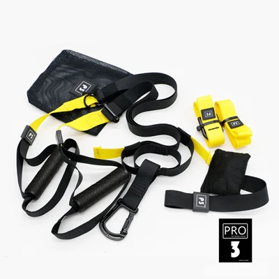 P3 Pro Yellow Резинки для фитнеса, висящий пояс, тренировочный тренажерный зал, тренировочный Пояс Кольца для подтягиваний, растягивающиеся эластичные ремни - Цвет: P3 Pro Yellow