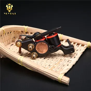 

Original YRYTAT 10 Wrap Coil Shader Tattoo Machine Custom Professional Cast Iron Luo Tattoo Machine Gun Supply LTM18