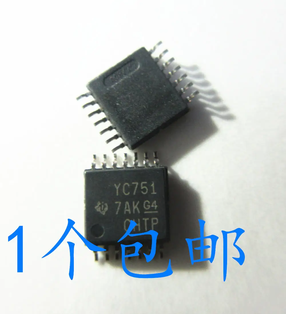 10 шт в упаковке, новая TS3A4751PWR TS3A4751PW TS3A4751 YC751 TSSOP14
