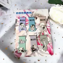 6 шт. Yosuganosora аниме Закладка на магните Мультфильм Закладка-магнит ребенок студента Kawaii подарок закладки для офиса канцелярские принадлежности