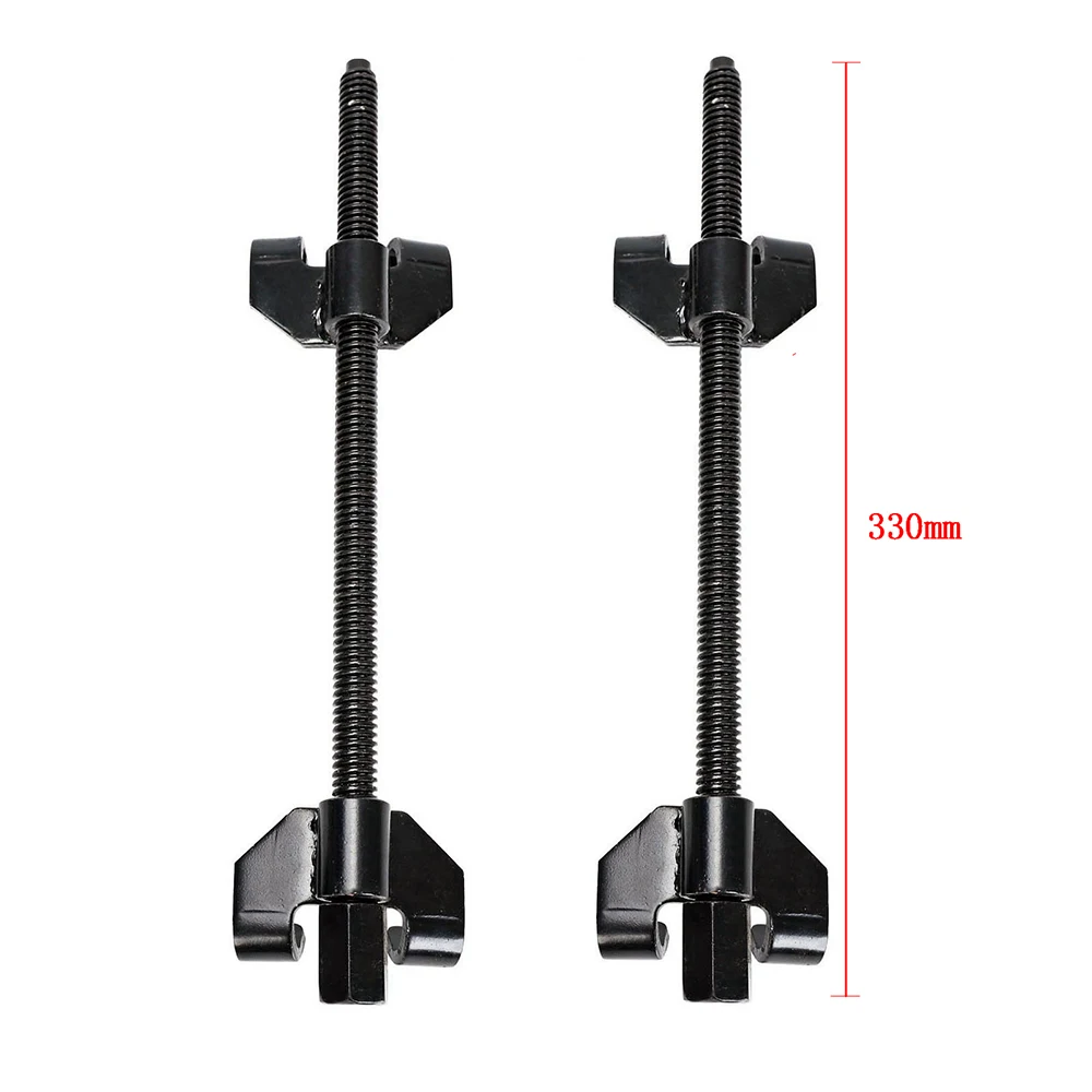 

New 14" Coil Spring Compressor Heat-Treated Steel Shock Absorber Screw Heavy Duty Strut Auto Suspension Remover Installer Tool