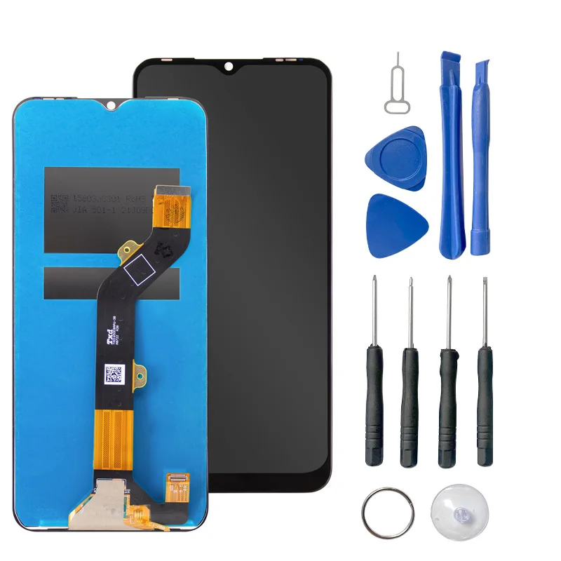 

6.5" Mobile Phone Lcd Display For Tecno Spark 7 KF6 KF6j KF6i KF6k PR651h PR65 PR651E Touch Screen Panel Digitizer For KF6I Lcd