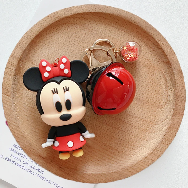 Portachiavi Disney topolino femmina carino creativo portachiavi ciondolo  zainetto maschio portachiavi accessori coppia - AliExpress
