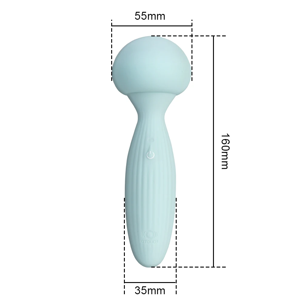 Vibratore a fungo AV con bastoncino per massaggio, stimolatore del clitoride, massaggiatore, vibratore per punto G a 7 frequenze, giocattolo sessuale r_voghion.com
