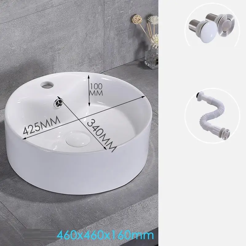 Banyo Bagno Para Vanity Lavatorio Wasbak Black Waschbecken De Lavandino Pia Lavabo Cuba Banheiro Ванная раковина умывальник - Цвет: Number 19