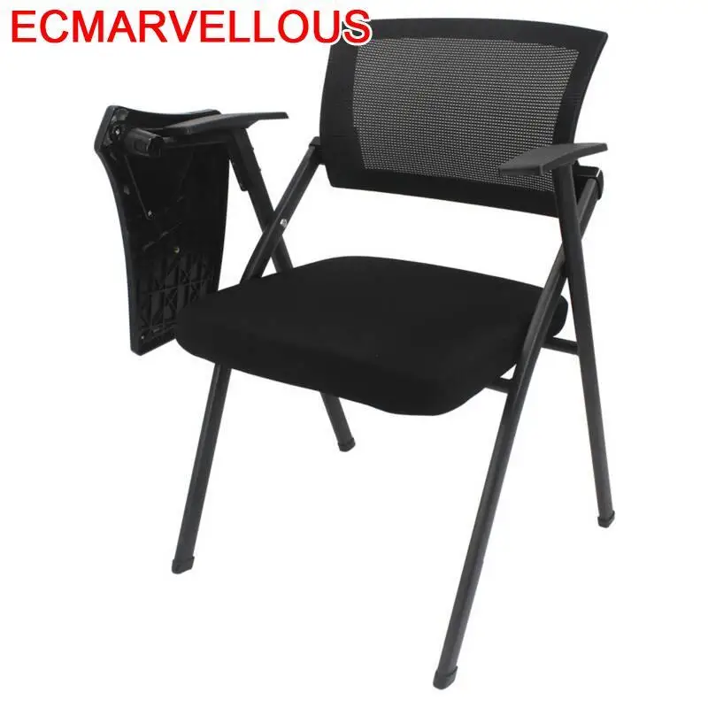 

Cadeira Com Escrita Conferencia Kursi Staf Silla De Oficina Sedie Moderne Pieghevoli Board Folding Office Conference Chair