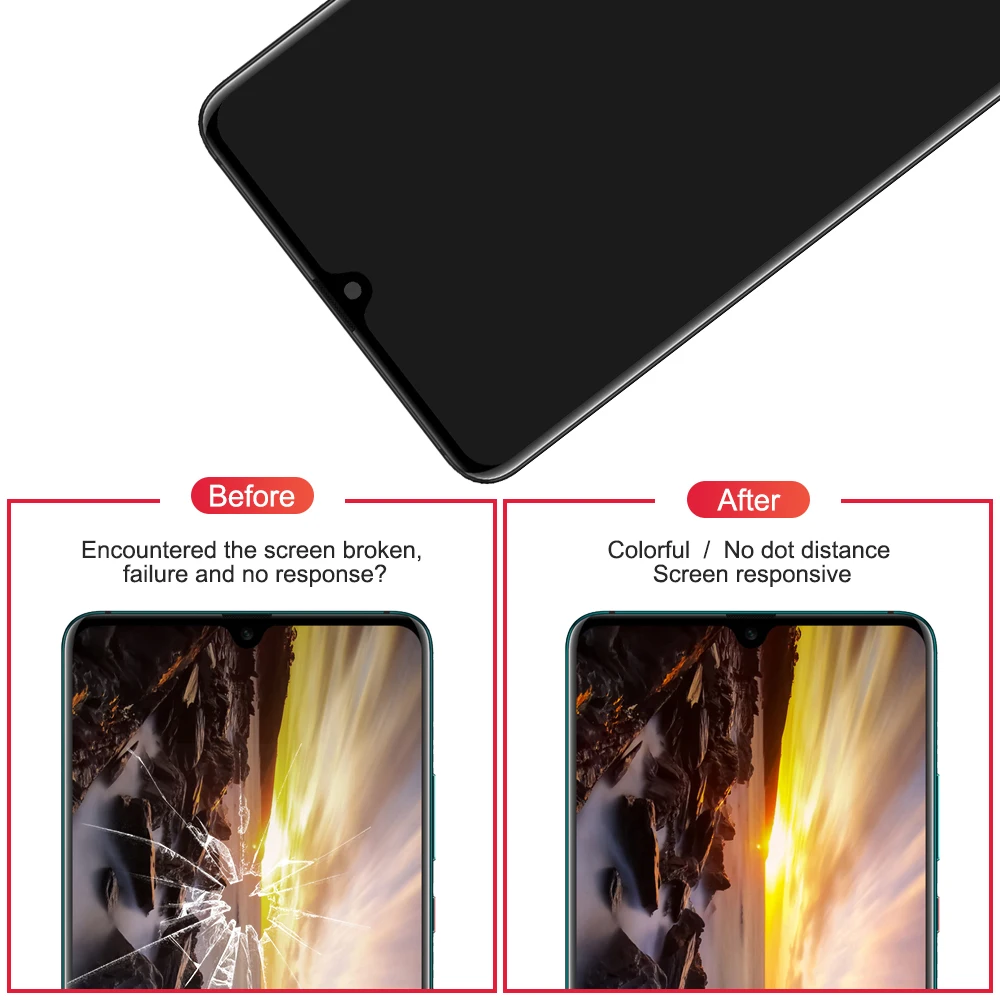 oled-экран для 7," huawei mate 20 X mate 20 X mate 20 X ЖК-дисплей с рамкой+ сенсорная панель дигитайзер Замена