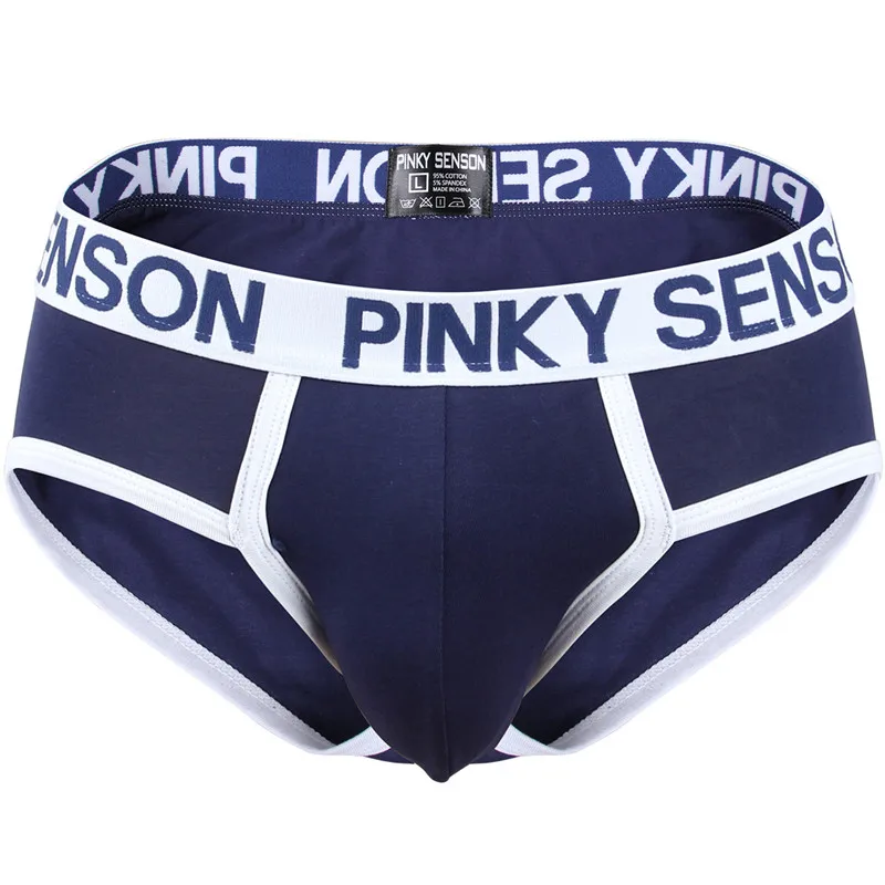 PK104 deepblue Orlvs, Брендовые мужские боксеры, хлопковое сексуальное мужское нижнее белье, мужское нижнее белье, мужские трусы, шорты, боксеры с рисунком, u-образная выпуклая сумка для геев - Цвет: PK104 deepblue