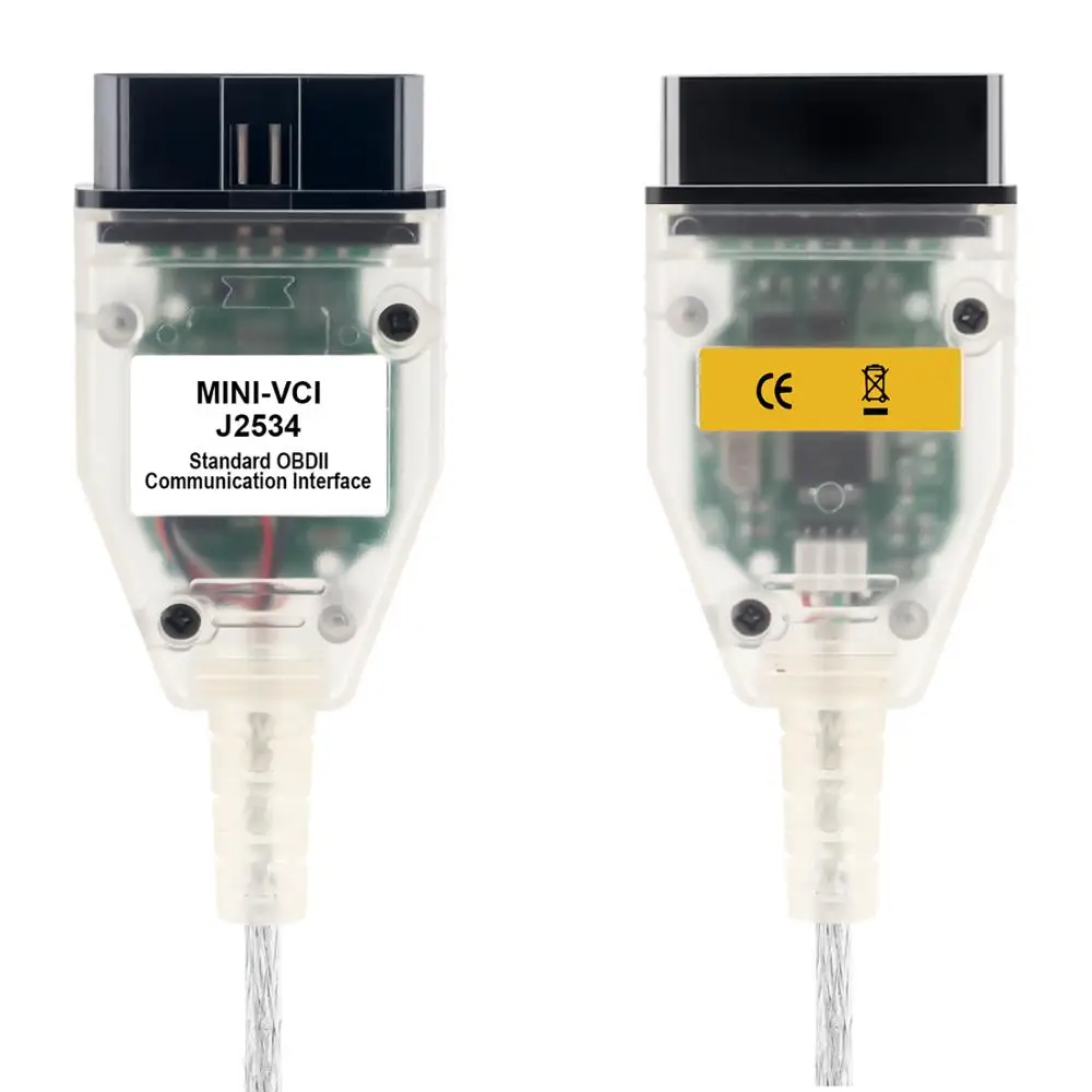 Мини VCI для Tyota TIS Techstream FT232RL чип V15.00.028 FW V1.4 MINI VC OBD2 OBDII диагностический