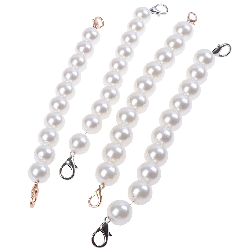 New 1PCS Pearl Beaded Short Bag Straps Short Shoulder Belt Purse Handle Diy  Chain Bag Accessories - AliExpress