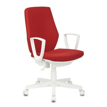 

Armchair bureaucrat ch-w545, on wheels, fabric, red, (ch-w545/26-22)