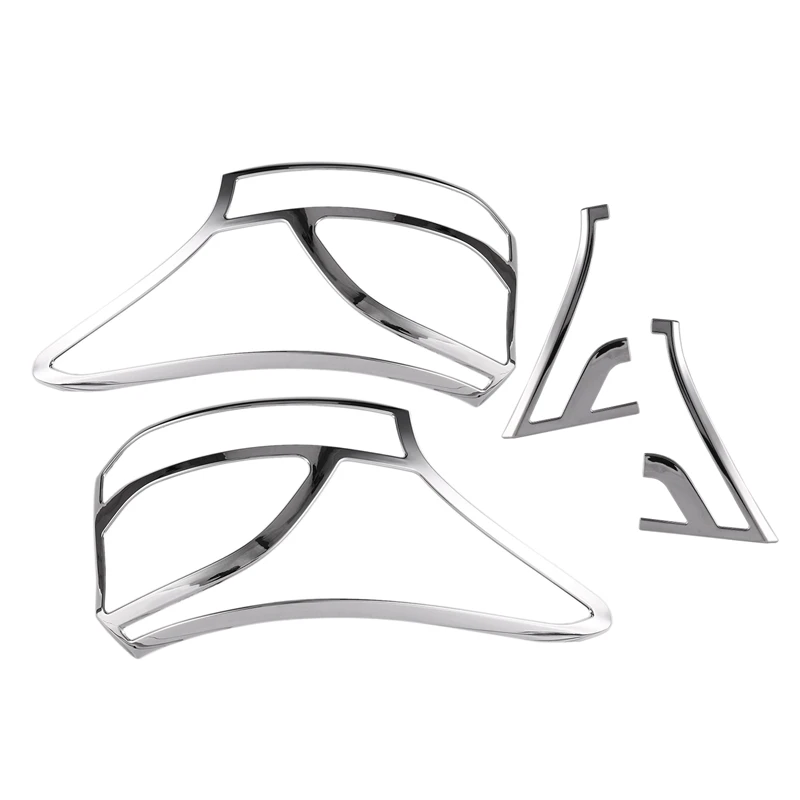 High Quality ABS Headlight Lamp Cover Trim 4Pcs/Set for 2013 Mitsubishi Outlander | Автомобили и мотоциклы