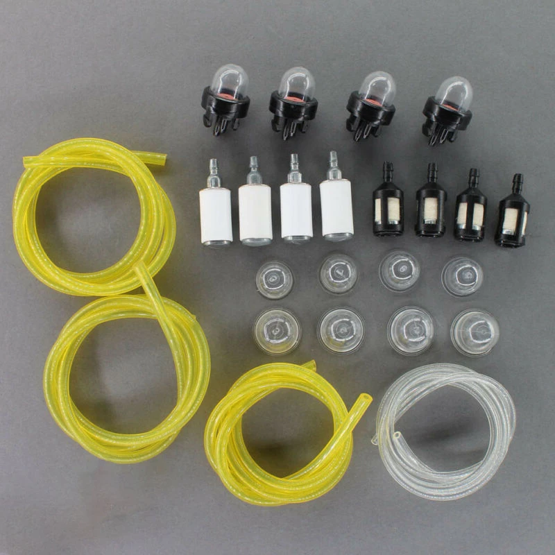 

New 4 Sizes Fuel Filter Line Primer Bulb Kit For Poulan Weedeater Chainsaw Multifunction Line tools