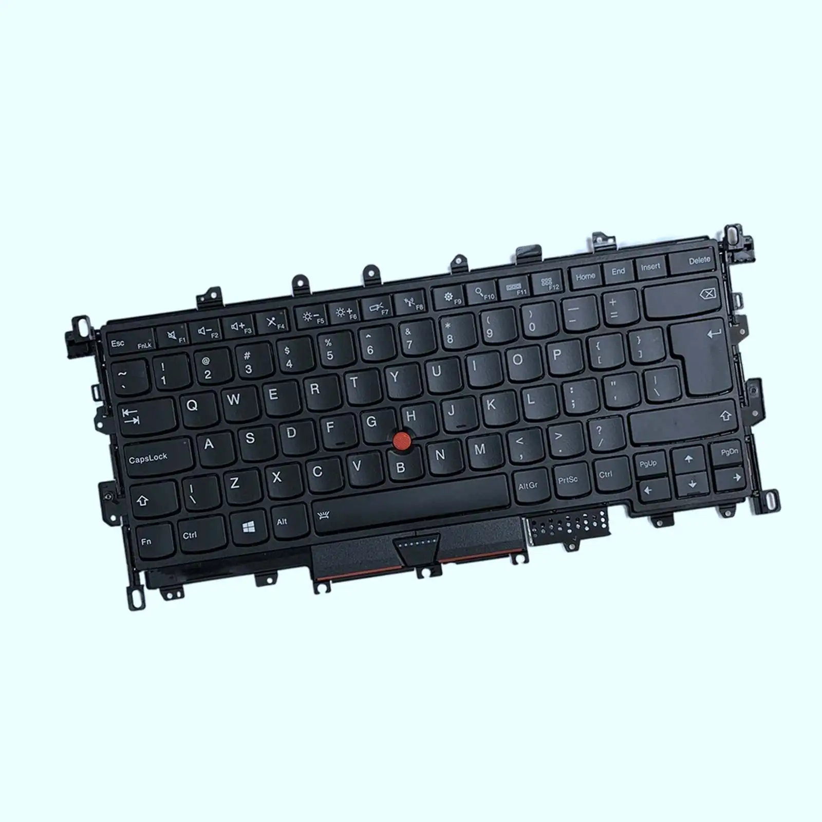 Thinkpad X1C X1 Carbon 4th Gen 2016 Silent 용 블랙 백라이트 UI 키보드