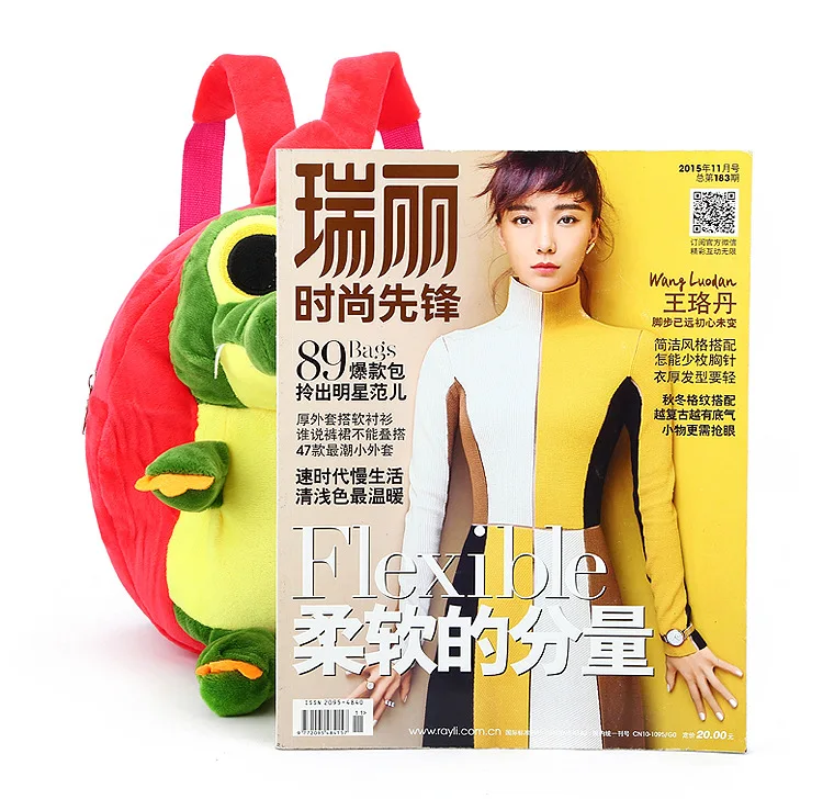 Kids Backpacks Girls Boys Kindergarten Backpacks Cute Animal Cartoon Toys Crocodile Plush Kids Bags Children School Bags Bookbag