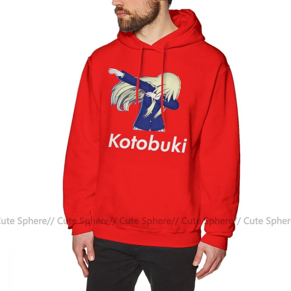 K On Hoodie Mugi Is супер-толстовки с капюшоном, популярный хлопковый пуловер с капюшоном, уличная ХХХ Мужская Осенняя длинная Синяя толстовка с капюшоном - Цвет: Red