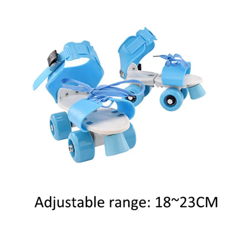 

Children Adjustable Roller Skate Shoes Double Row 4 Wheels Skating Shoes Sliding Slalom Inline Skates Kids Gifts Roller Sneakers