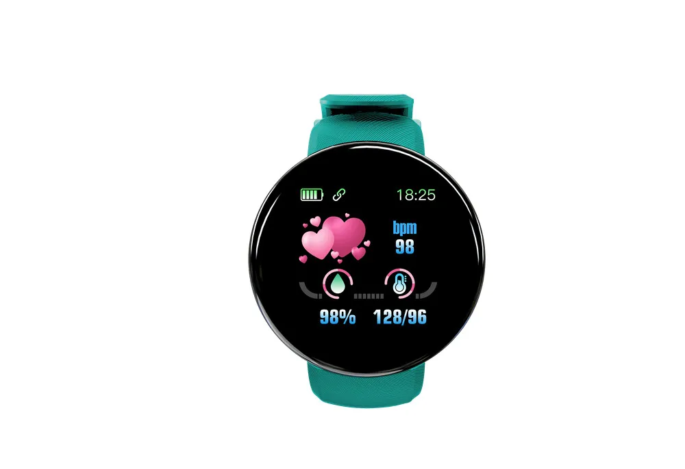 Greentiger D18 Смарт-часы IP67 водонепроницаемые Смарт-часы сердечного ритма для мужчин кровяное давление кислородные калории спортивные умные часы VS F8 P68