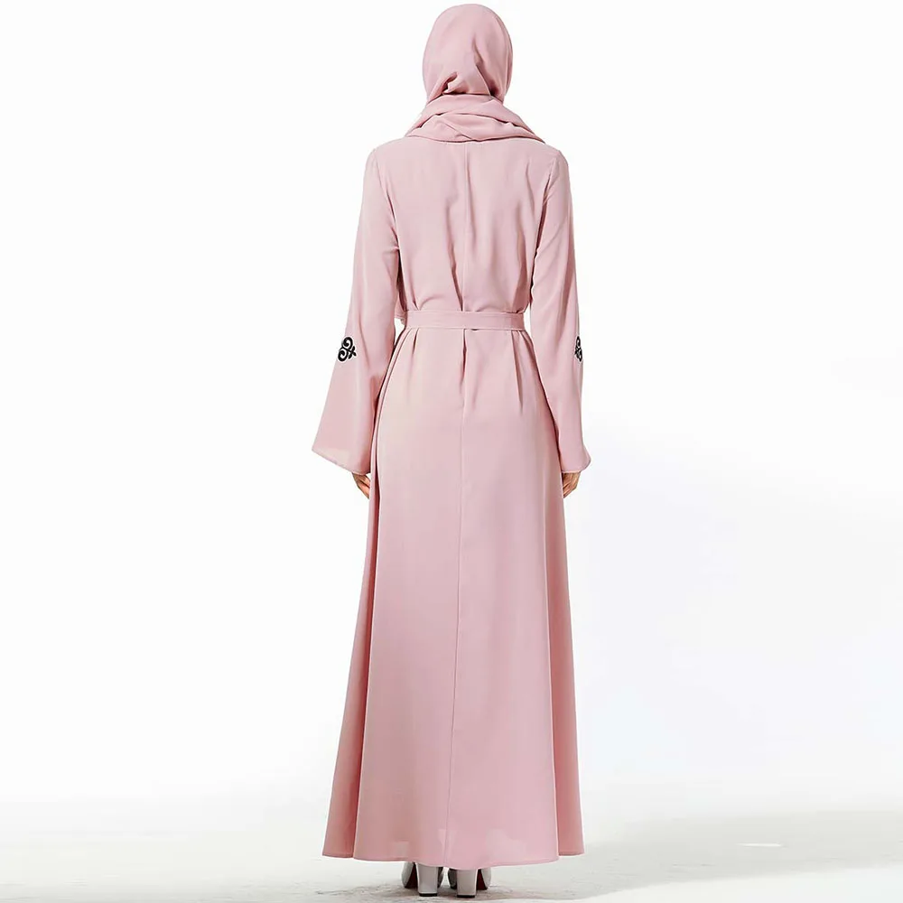 Abaya Дубай мусульманское платье без хиджаба Абая для женщин Осенняя мода Caftan