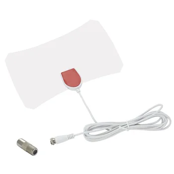 

25DB High Gain HD Digital TV Antenna 50 Miles Booster Active Indoor Aerial HD TV Antenna Compatible with 720P 1080i 1080p/ ATSC