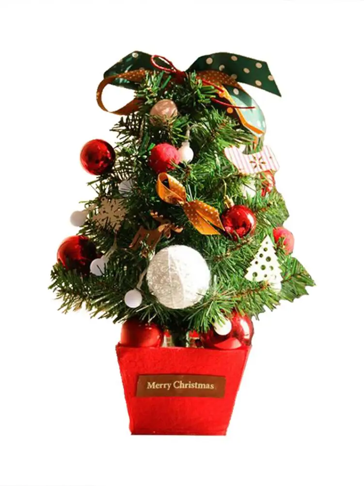 

Newest Christmas Decorations 45CM Christmas Tree Desktop Mini Christmas Ornaments