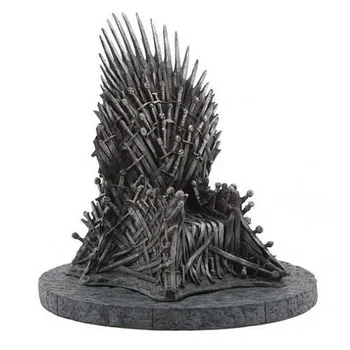 

Game of Thrones Iron Throne Desk Figure Model Sword Chair Song Of Ice And Fire Collective Christmas Resin Process Gift