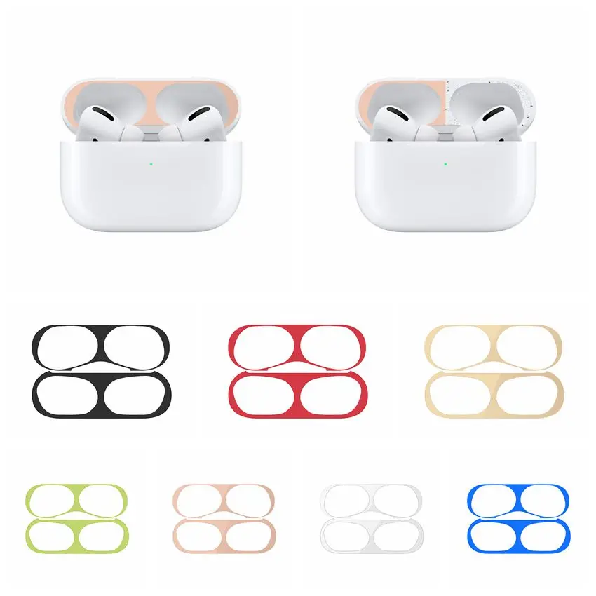 Download 1 Set Metal Dust Guard Sticker For Airpods Pro Earphone Inner Skin Case Cover Dust Proof Protective Sticker Air Pods Accessories Earphone Accessories Aliexpress