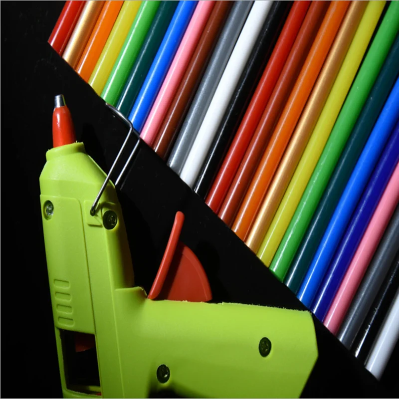 50 Pz 11Mm X 100Mm Colore Hot Melt Striscia Adesiva Colla A Caldo Stick Per Pistola Colla Professionale